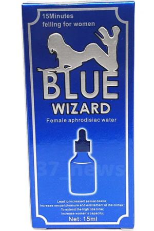 Blue Wizard Female Aphrodisiac 15ml Sex Drops In Pakistan