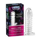 Soft Silicone Reusable Spike Condom Toy Dotted Ribbed
