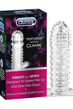 Soft Silicone Reusable Spike Condom Toy Dotted Ribbed