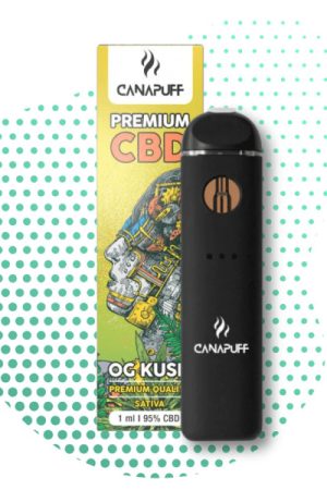 Synthetic Cannabinoids CanaPuff Disposable Vape Pen In Pakistan