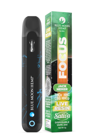 Focus Blend Jack Herer Live Resin 2G Disposable Vape – In Pakistan